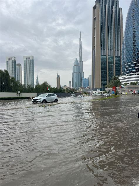 dubai storm pictures illegal